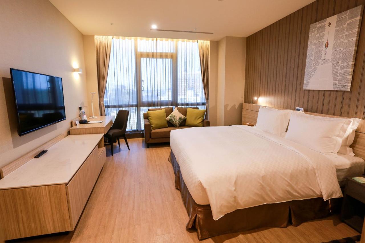 Aj Hotel Hsinchu Zhubei Esterno foto